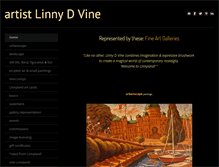 Tablet Screenshot of linnydvine.com